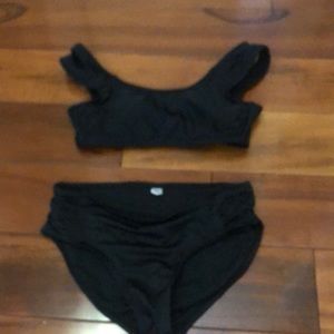 Black justice bikini☔️